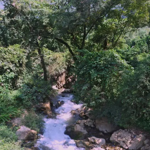 Waterfall between Phu Yen town and Son La