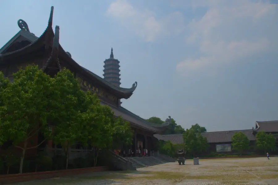 Buddha Dharma Lord temple and the stupa of Bai Dinh, Ninh Binh