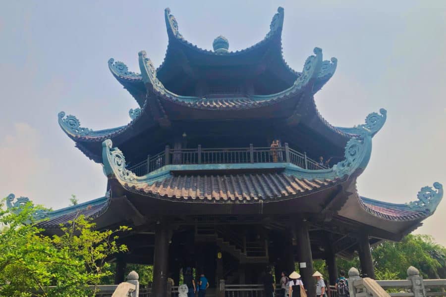 Bell Tower at Bai Dinh Temple, Vietnam
