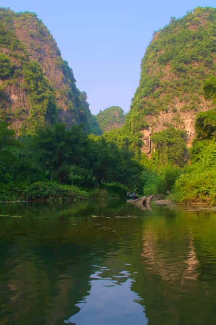 Karst Mountains in Trang An, Ninh Binh, Vietnam