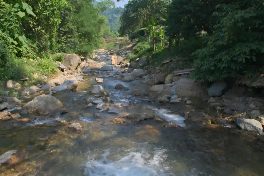 Beautiful stream in Northern Vietnam