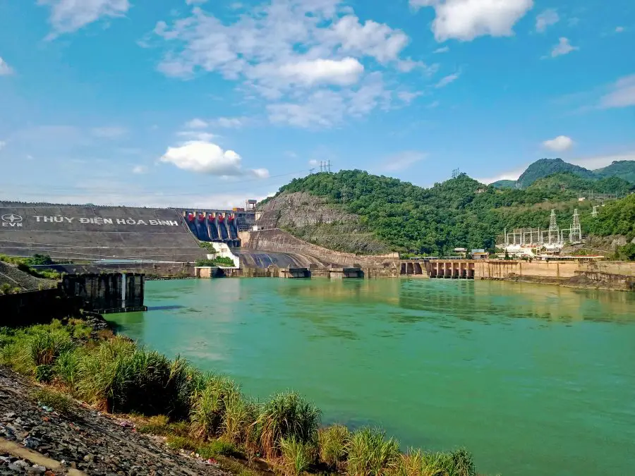 Hoa Binh Dam and Hydropower station